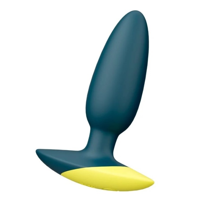 ROMP Bass Vibrating Anal Plug - Dark Green