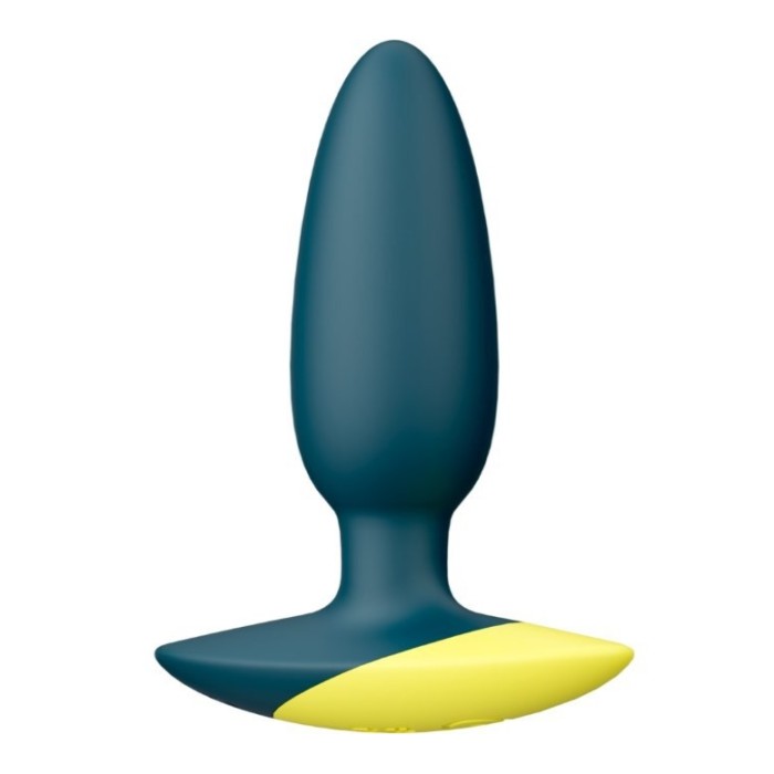 ROMP Bass Vibrating Anal Plug - Dark Green