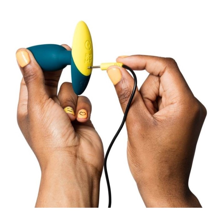 ROMP Bass Vibrating Anal Plug - Dark Green