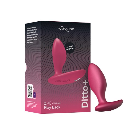We-Vibe Ditto+ - Satin Black
