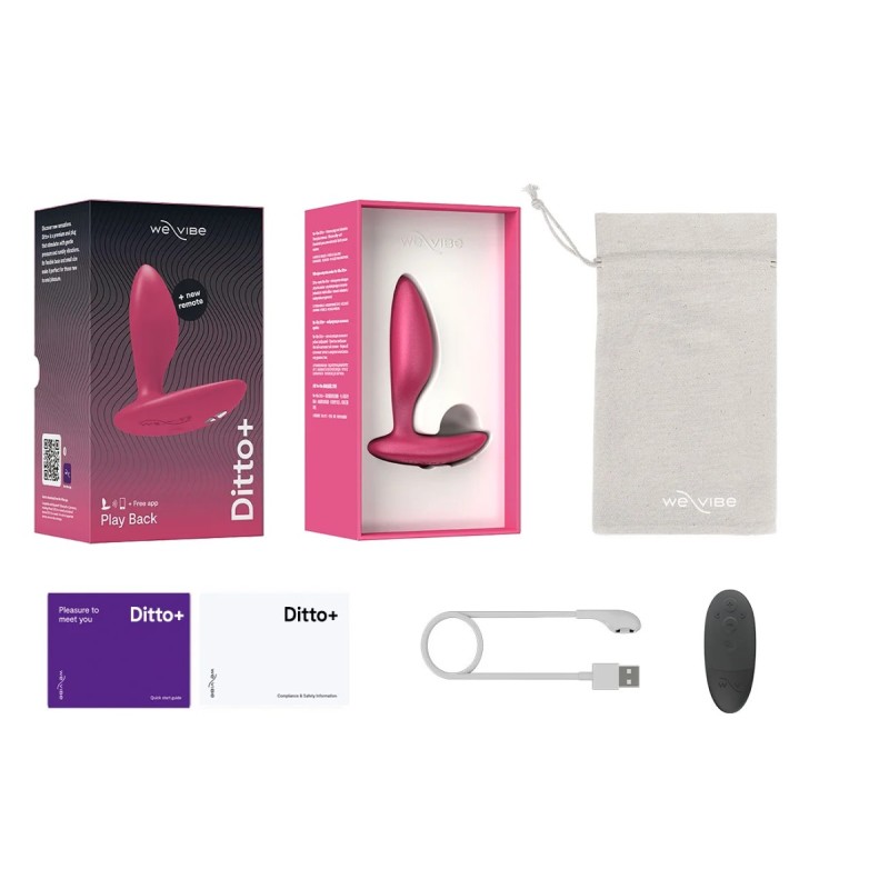 We-Vibe Ditto+ - Satin Black