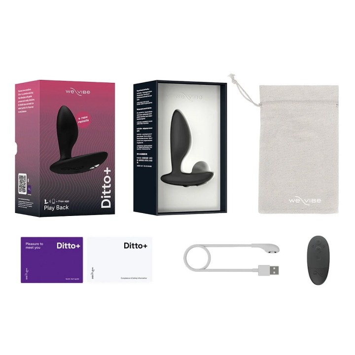 We-Vibe Ditto+ - Satin Black