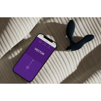 We-Vibe Vector Plus Vibrating Prostate Massager - Black