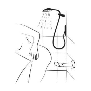 Romp Dizi Dildo - Red