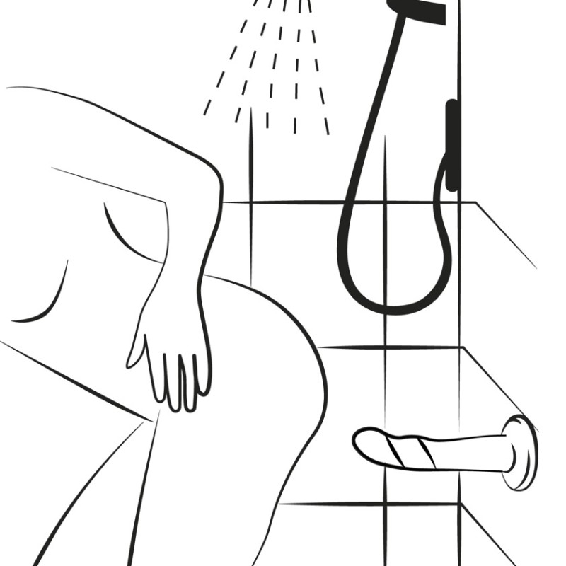 Romp Piccolo Dildo - Blue