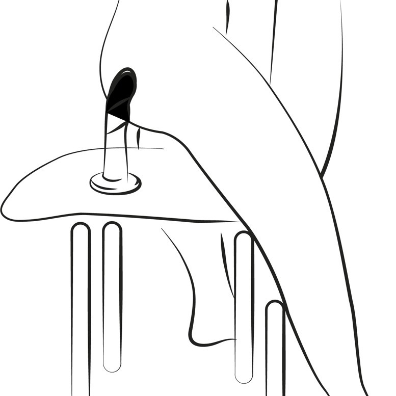 Romp Piccolo Dildo - Blue