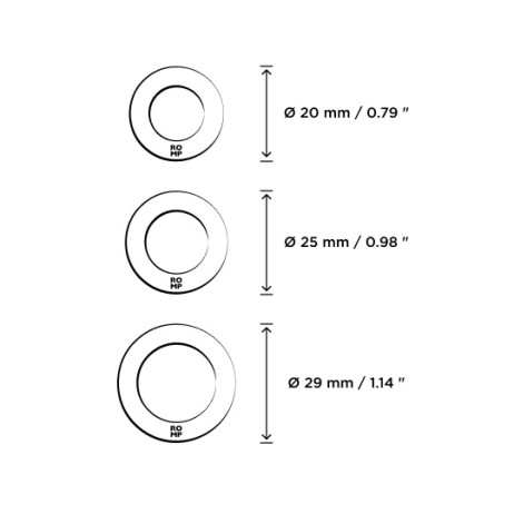 Romp Remix Trio Ring - Purple