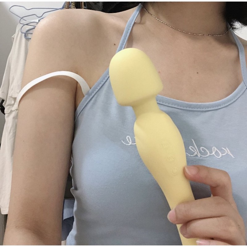 Drywell Blossom Wand Massager - Yellow