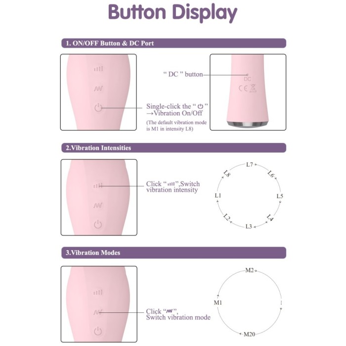 Drywell Blossom Wand Massager - Yellow