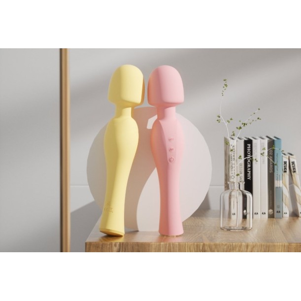 Drywell Blossom Wand Massager - Yellow