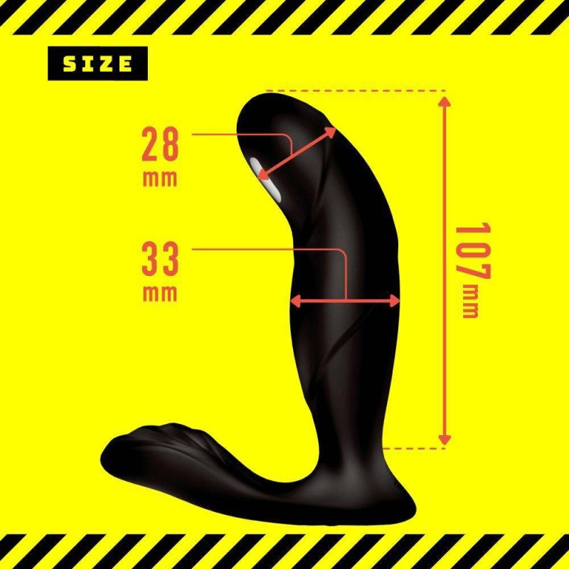 Pepee Zenritsu Thunder Electro Anal Vibe - Black