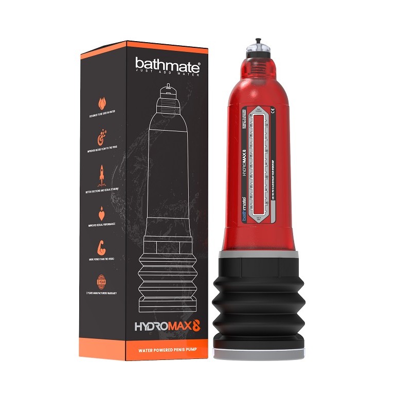 Bathmate Hydromax 8 - Red