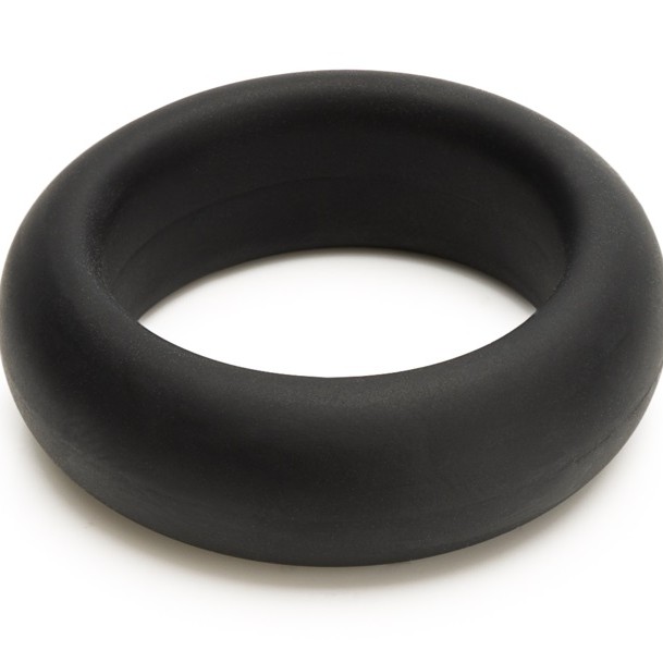 Je Joue Silicone Cock Ring - Maximum Stretch - Black