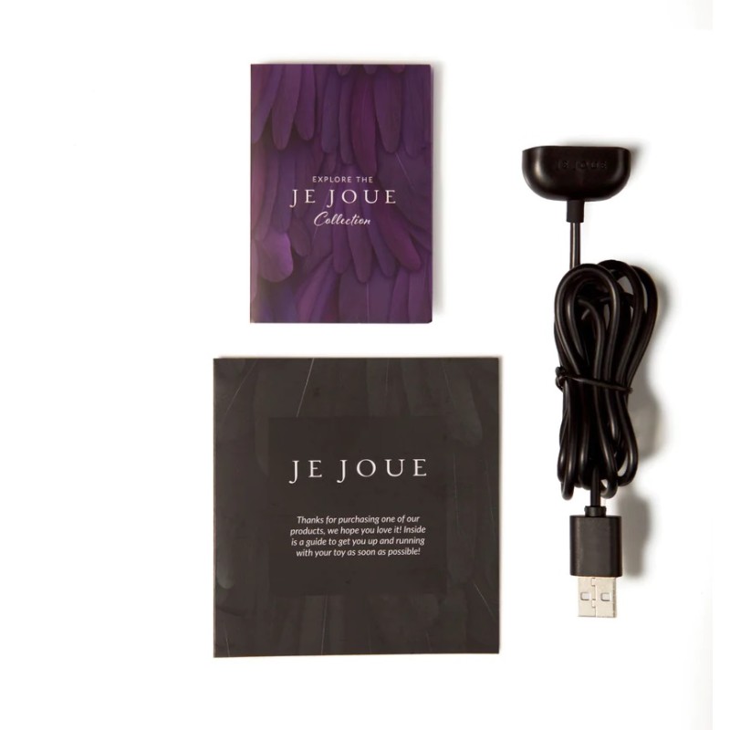 Je Joue Vesta Vibro Butt Plug - Black