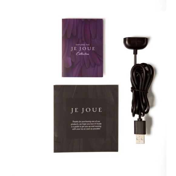 Je Joue Onyx Vibro Butt Plug - Black