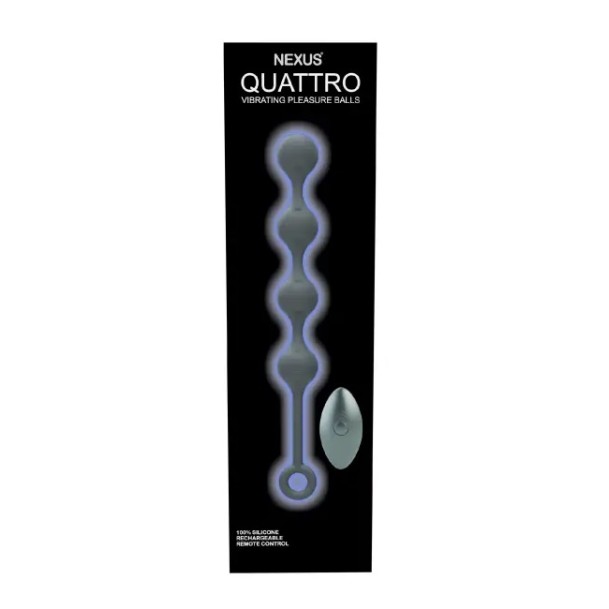 Nexus Quattro Vibro Beads - Black