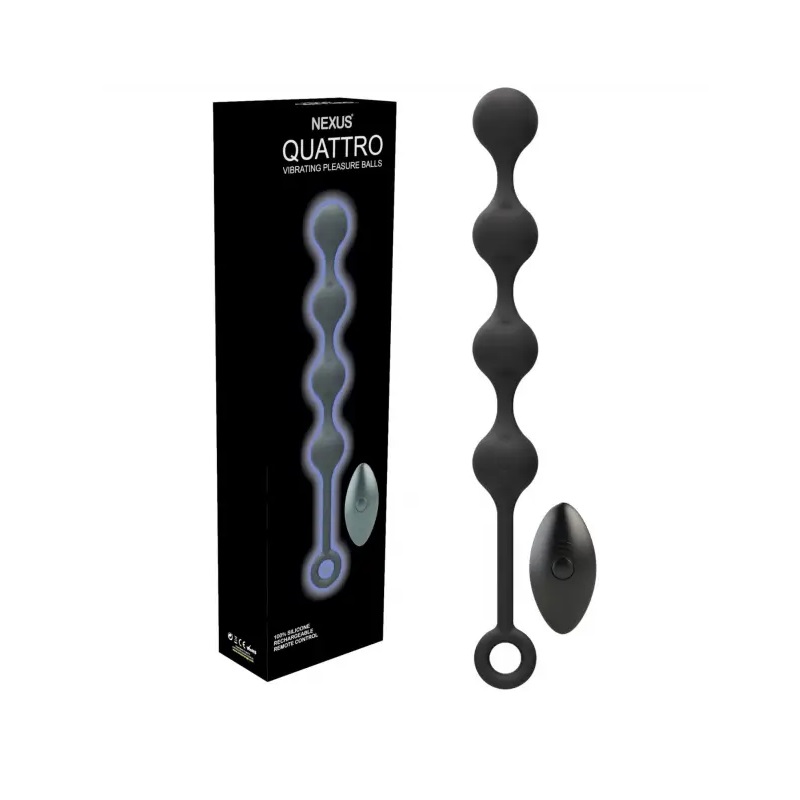 Nexus Quattro Vibro Beads - Black