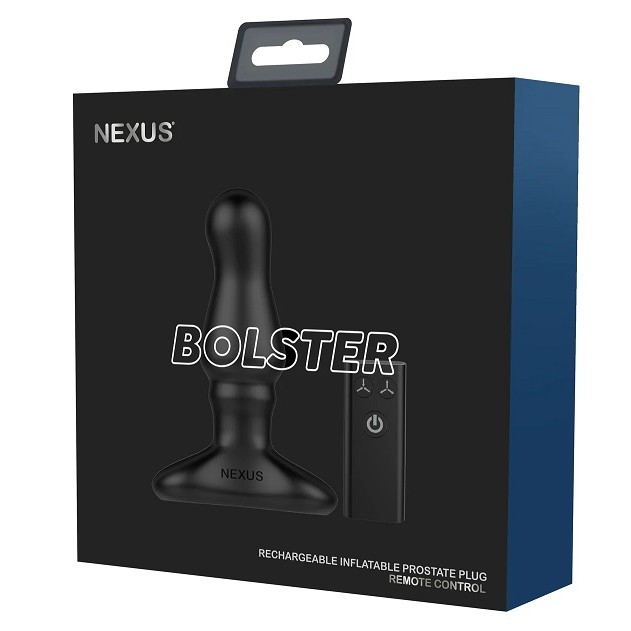 Nexus Bolster Inflatable Plug w Remote - Black