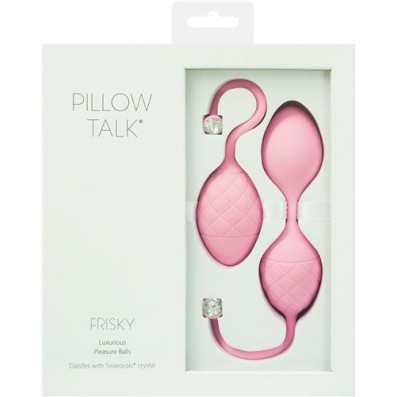 Pillow Talk Frisky Kegel Balls - Pink