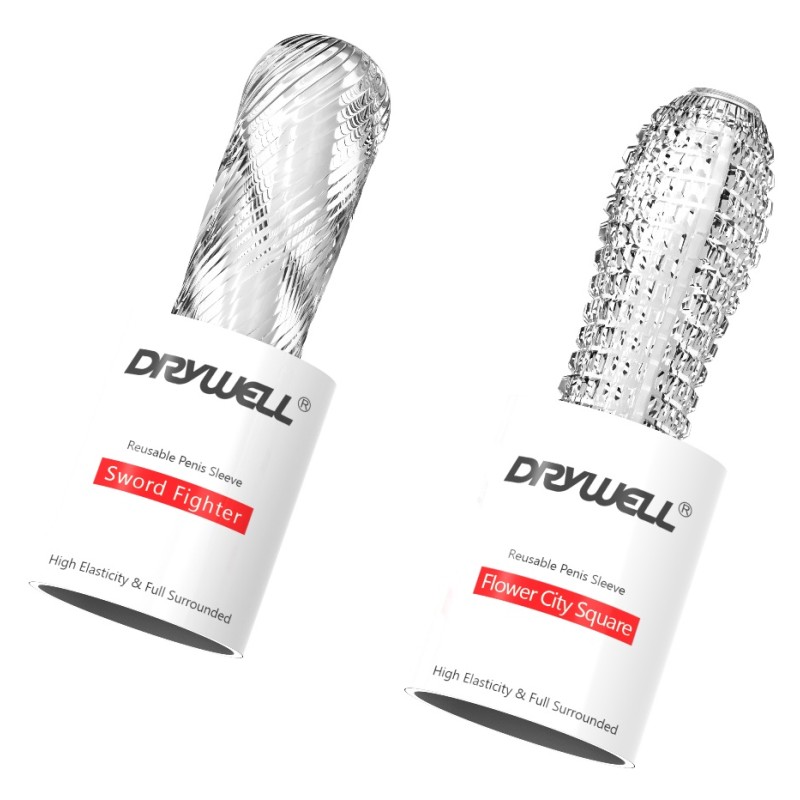 Drywell Flower City Square Sleeve - Clear