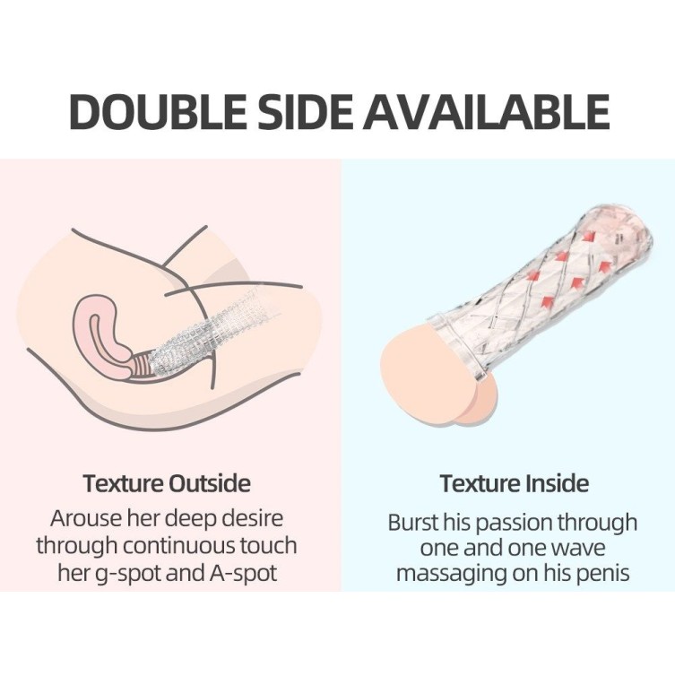 Drywell Flower City Square Sleeve - Clear