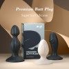 Drywell Flo Silicone Anal Plug - Black