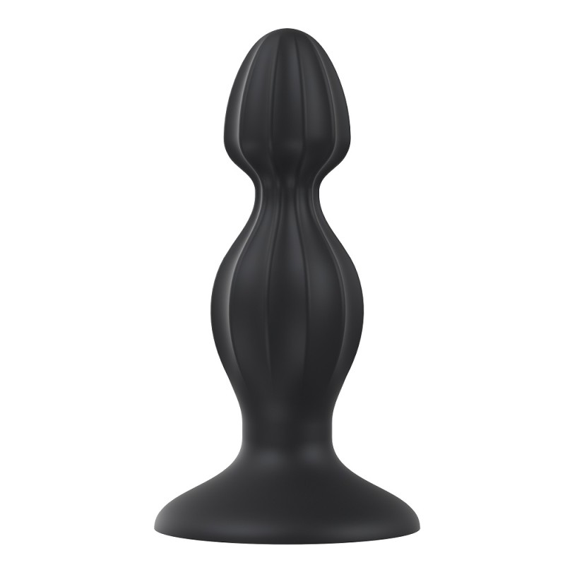 Drywell Flo Silicone Anal Plug - Black