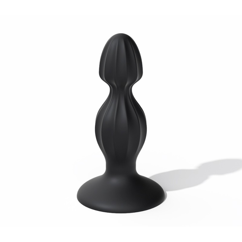 Drywell Flo Silicone Anal Plug - Black