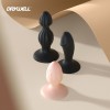 Drywell Liz Silicone Anal Plug - Black