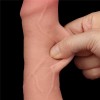 Lovetoy 7" Sliding Skin Dildo - Flesh