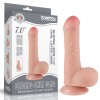 Lovetoy 7" Sliding Skin Dildo - Flesh