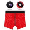 Lovetoy Chic Strap-On Shorts - Red - S/M