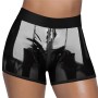 Lovetoy Chic Strap-On Shorts - Black - S/M