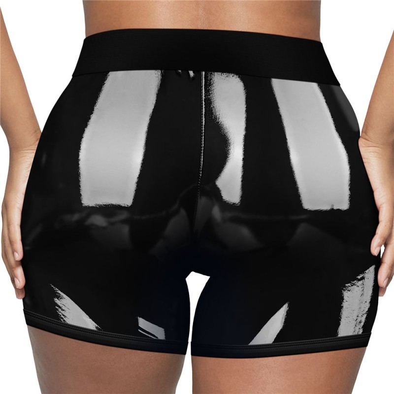 Lovetoy Chic Strap-On Shorts - Black - M/L