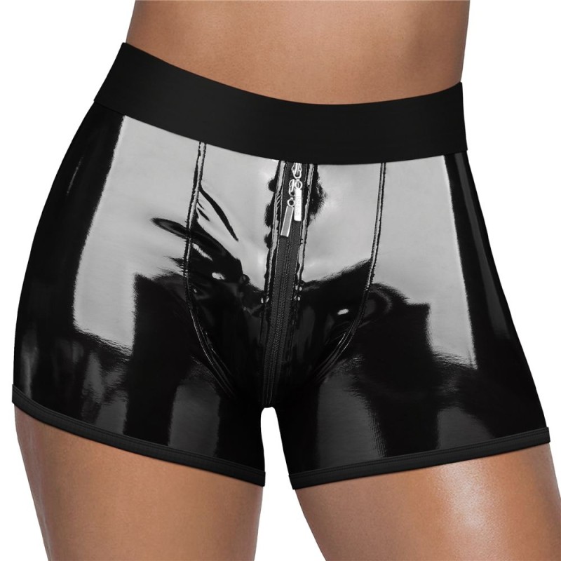 Lovetoy Chic Strap-On Shorts - Black - L/XL