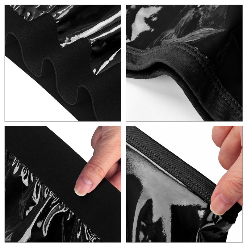 Lovetoy Chic Strap-On Shorts - Black - L/XL