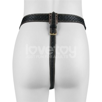 Lovetoy Rebellion Reign Strap-On Harness - Black