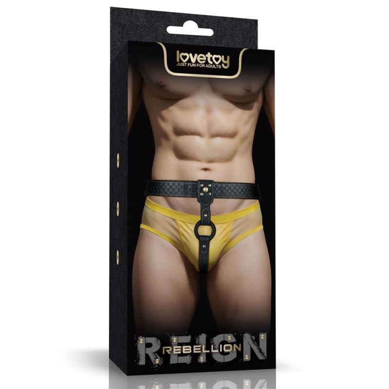 Lovetoy Rebellion Reign Strap-On Harness - Black
