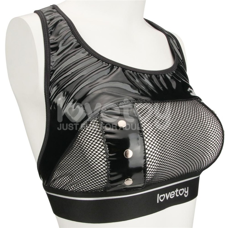 Lovetoy Rebellion Reign Harness Strap-On Set XS/S - Black