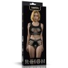 Lovetoy Rebellion Reign Harness Strap-On Set XS/S - Black