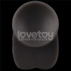 Lovetoy 16" Dual Layered King Sized Cock - Black