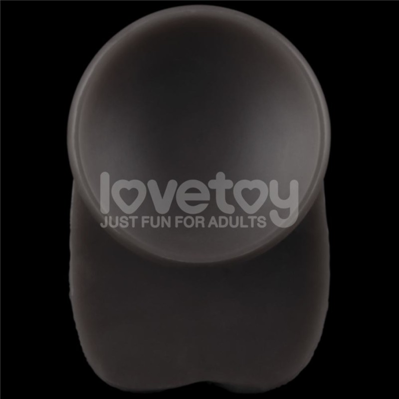 Lovetoy 16" Dual Layered King Sized Cock - Black