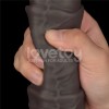 Lovetoy 16" Dual Layered King Sized Cock - Black