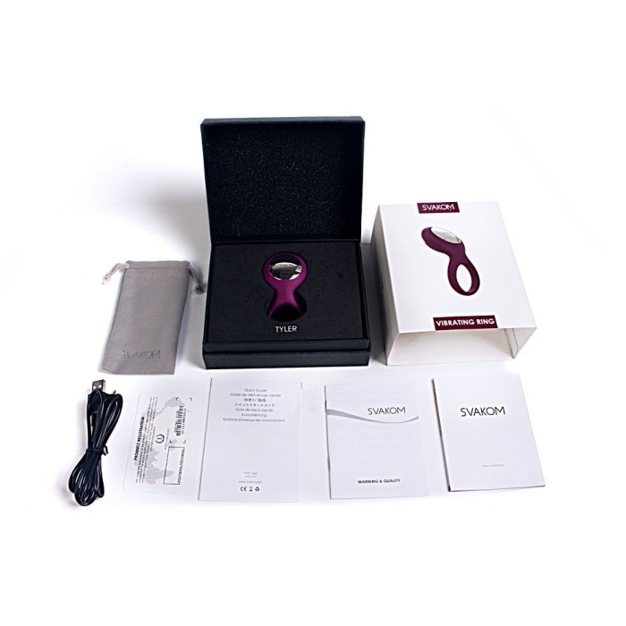 SVAKOM Tyler Vibro Ring - Black