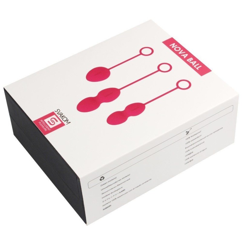 SVAKOM Nova Kegel Balls - Plum Red