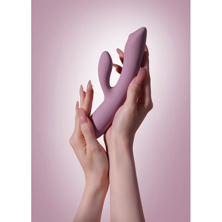 SVAKOM Trysta Neo Interactive Rabbit Vibrator - Romantic Rose