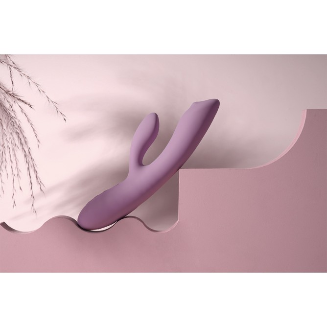 SVAKOM Trysta Neo Interactive Rabbit Vibrator - Romantic Rose