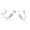 SVAKOM Phoenix Neo 2 Interactive Egg Vibrator - Pastel Lilac