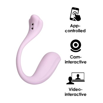 SVAKOM Phoenix Neo 2 Interactive Egg Vibrator - Pastel Lilac