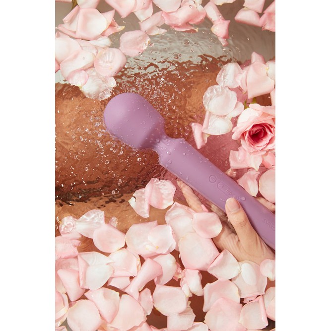SVAKOM Emma Neo 2 Interactive Wand Vibrator - Romantic Rose